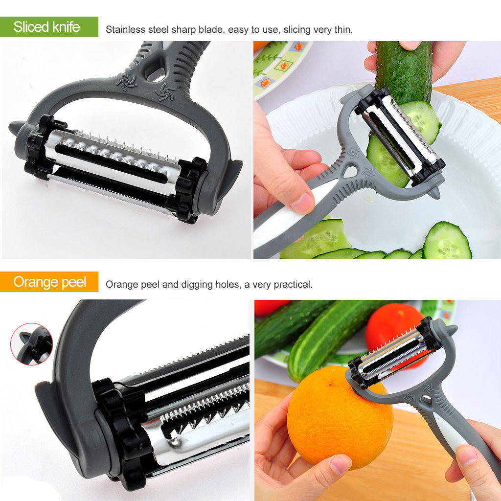 Multifunctional 360 Degree Rotary  Peeler  Kitchen Gadget