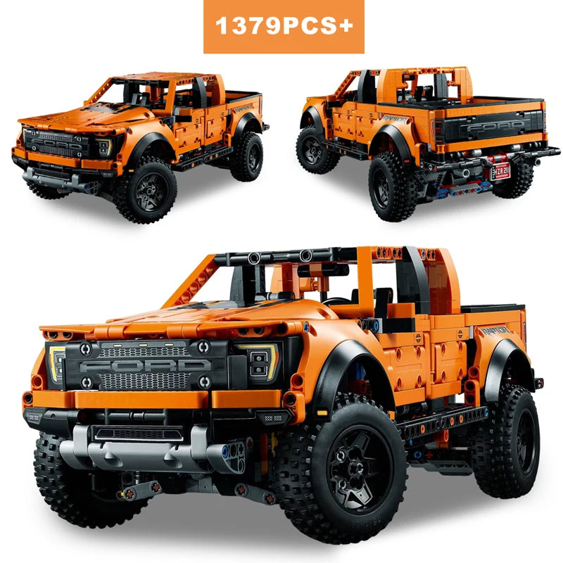 Ford F-150 Raptor Model do samodzielnego zbudowania 1379 elementów