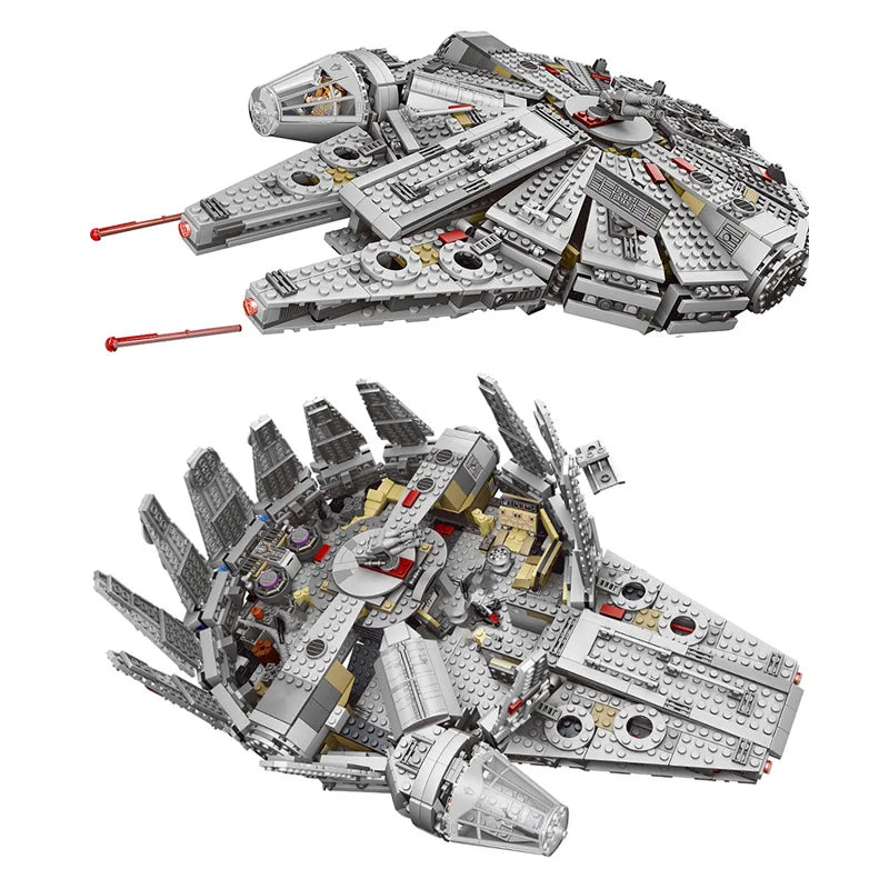 Zestaw Falcon Millennium Statek Kosmiczny 1381 elementów